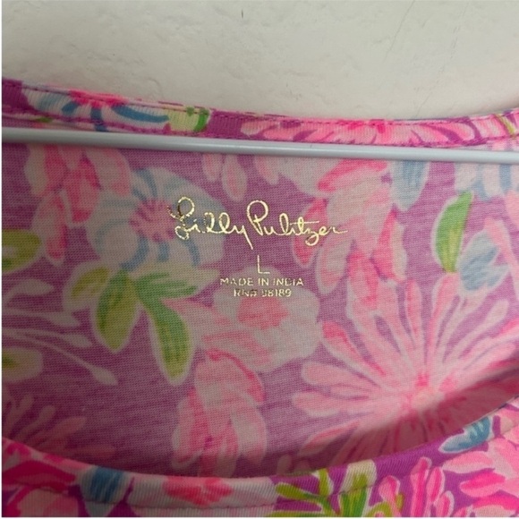 Lilly Pulitzer Jodee Floral Mini Dress Pink - Picture 10 of 12
